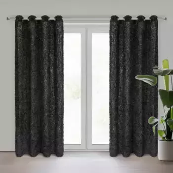 Шторы Eurofirany, черный