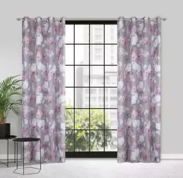 Шторы Eurofirany, серебряный