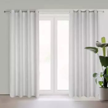 Шторы Eurofirany, серебряный