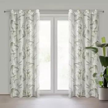 Шторы Eurofirany, зеленый