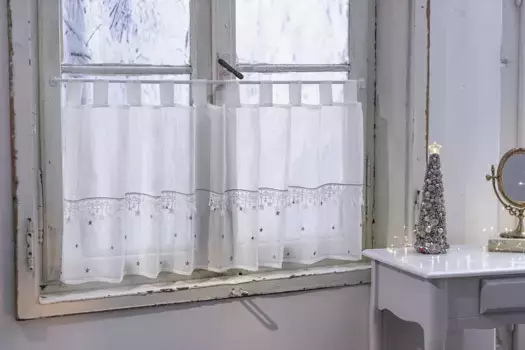 Шторы Frank-Flechtwaren, белый