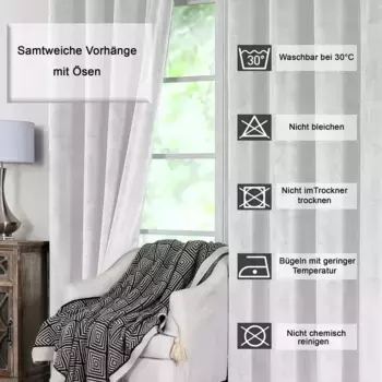 Шторы Haus und Deko, белый