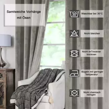 Шторы Haus und Deko, серо-коричневый