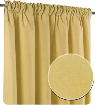 Шторы Haus und Deko, желтый