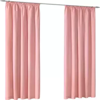 Шторы Heimtexland, розовый