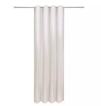 Шторы хлопок маркет - плотные шторы - карнизы - шторы на окна и балконные двери - на ленте, 250х140 см, черные ondeco, белый