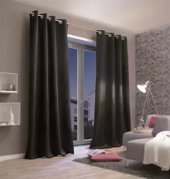 Шторы Home-Fashion, черный