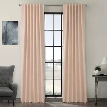 Шторы HPD Half Price Drapes For Room Darkening 127x213 см, светло-бежевый