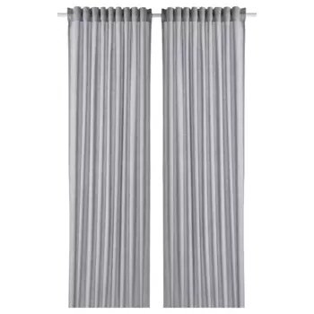 Шторы Ikea Hannalill 2 шт, темно-синий