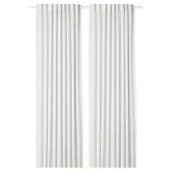 Шторы Ikea Hilja 2 шт, белый