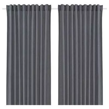 Шторы Ikea Vaxelbruk 140X250 2 шт, синий