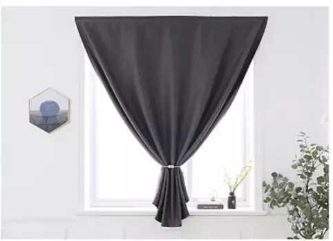 Шторы INF, темно-серый