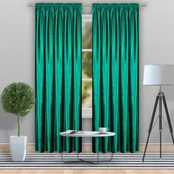 Шторы Inox Trade, зеленый