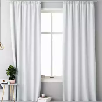 Шторы JEMIDI, белый