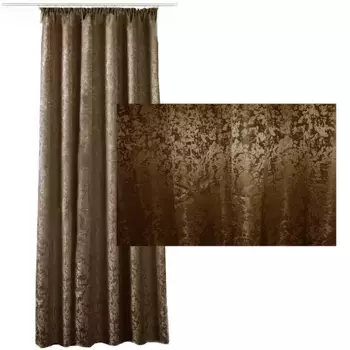 Шторы JEMIDI, коричневый