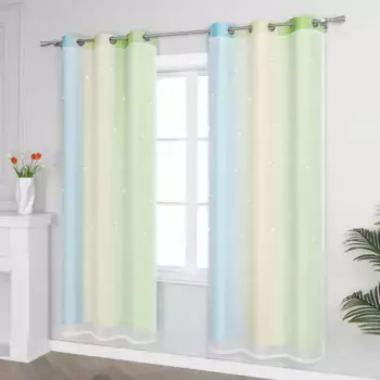 Шторы Joyswahl, зеленый