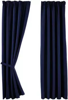 Шторы комплект Gardinenbox, синий