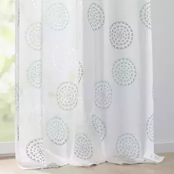 Шторы Kutti, бирюзовый