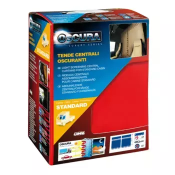 Шторы LAMPA, красный