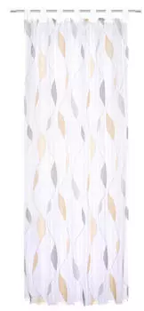 Шторы loop прозрачный 140/175 см, желтый