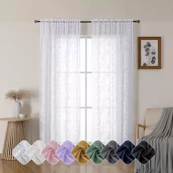 Шторы Ovzme Darla, белый