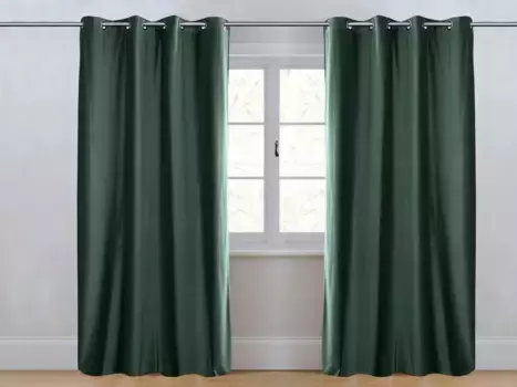 Шторы OZAIA, зеленый