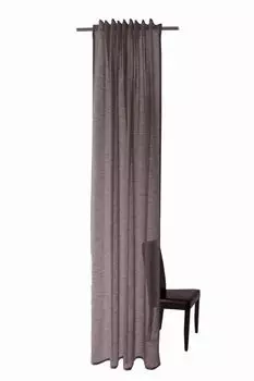 Шторы-петли HOMING Oskar 140x245, занавески для гостиной, прозрачные, с украшением в виде ягод, красный