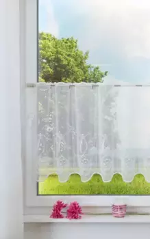 Шторы Plauener Spitze, белый