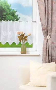 Шторы Plauener Spitze, белый