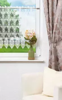 Шторы Plauener Spitze, белый