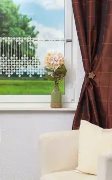 Шторы Plauener Spitze, белый