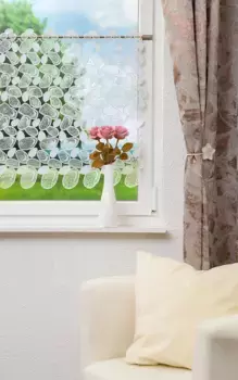 Шторы Plauener Spitze, белый