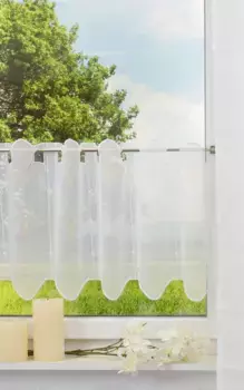 Шторы Plauener Spitze, бежевый