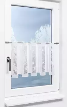 Шторы Plauener Spitze, серебряный