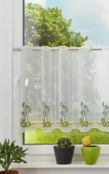 Шторы Plauener Spitze, зеленый