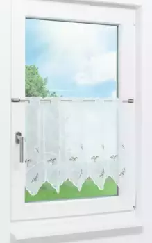 Шторы Plauener Spitze, зеленый