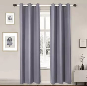 Шторы плотные Magshion, серый