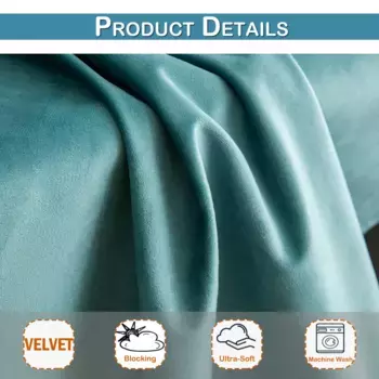 Шторы PMS, голубой