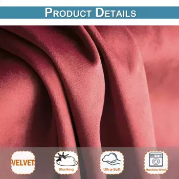 Шторы PMS, красный