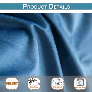 Шторы PMS, синий