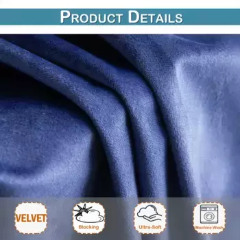 Шторы PMS, темно-синий