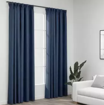 Шторы Prolenta, синий