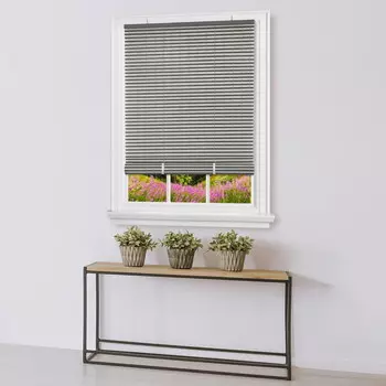 Шторы рулонные Eclipse, угольно-серебристый