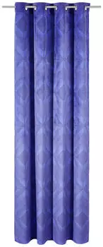 Шторы с люшками il punto полупрозрачный Esposa, синий