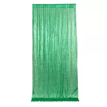 Шторы с люверсами 140 x 240/250 см 100% полиэстер (зеленый 1) Stuttg