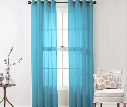 Шторы с люверсами Samimport-2011, морской