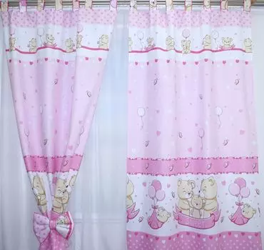 Шторы с петлями детские шторы для детской комнаты штора 1. Сладкий коричневый Primawela