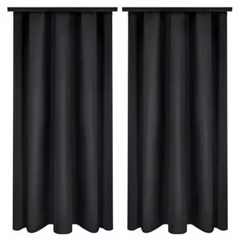 Шторы с рюшами на ленте 140х260 см 2 шт бежевая карамель Готовые непрозрачные шторы Voppi, серый