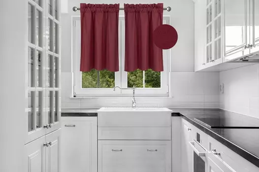 Шторы Samimport-2011, бордовый