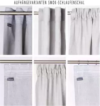 Шторы Schner-Leben, серый